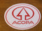 Oval Acopa Sticker